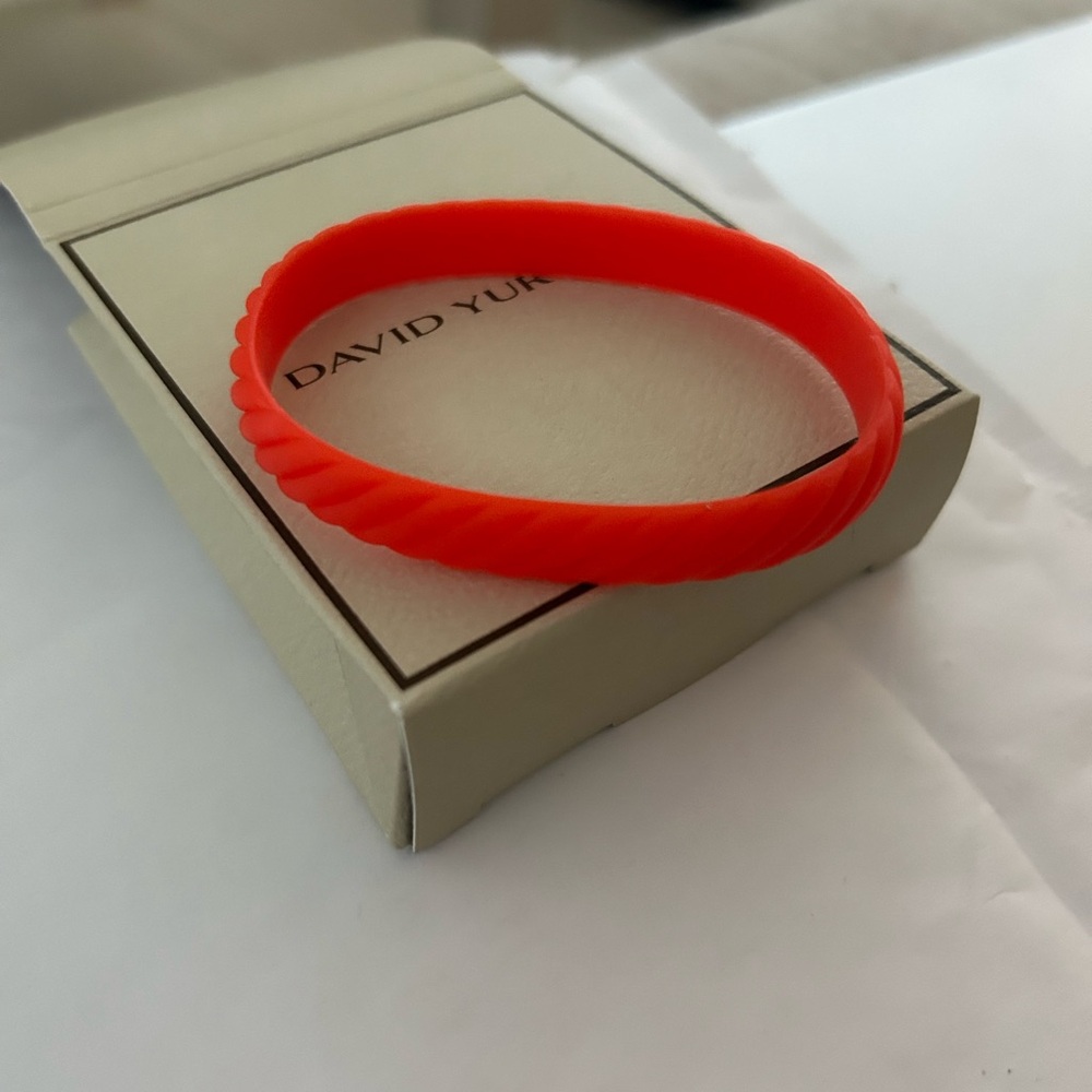 David Yurman Vibrant Orange Bangle